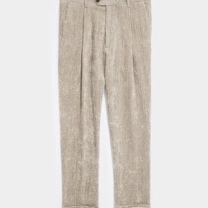 Todd Snyder Italian Corduroy Madison Suit Pant in Warm Grey